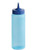 Vollrath 4924C-44 24 Oz. Wide Mouth Polyethylene Blue Traex Color-Mate Squeeze Bottle Dispenser