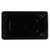 Vollrath 8046420 6" Deep Low-Temp Polycarbonate Black Plastic Super Pan 1/4 GN Food Pan