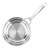 Vollrath 47790 1 Qt. Stainless Steel Body with Aluminum and Stainless Steel Clad Bottom Intrigue Stainless Steel Sauciers