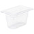 Vollrath 8094410 4" Deep Low-Temp Polycarbonate Clear Plastic Super Pan 1/9 GN Food Pan