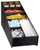 Vollrath LDS-3 9 3/4" H x 7 1/4" W x 24 3/4" D 6 Compartments Plastic Black Countertop Condiment & Straw Holder