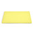 Vollrath 5200050 12" W x 0.5" H x 18" D 1/2" Thickness Yellow Polyethylene Cutting Board