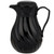 Vollrath 52174 64 Oz. Black Plastic SwirlServe Hot-N-Cold Beverage Server
