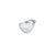 Vollrath 46659 16 Oz. 18/8 Stainless Steel One-Piece Construction Spouted Bowl with Round Handle Transfer Vessel