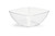 Vollrath V928000 4.23 Qt. Clear Large Square Acrylic Bowl
