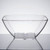 Vollrath V928000 4.23 Qt. Clear Large Square Acrylic Bowl