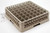 Vollrath TR9EEEEE 19.75" W x 11.88" H x 19.75" D Co-Polymer Plastic (49) Compartment With 5 Extenders Traex Full Size Glass / Stemware Rack