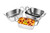 Vollrath 59769 11 Oz. 5" L x 3.3" W x 1.5" H Rectangular Stainless Steel Mini Roasting Pan