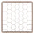 Vollrath TRM 19.75" W x 1.56" H (42) Compartments 2 3/4" Hexagon Full Size Co-Polymer Plastic Traex Rack Max Dishwasher Rack Extender