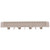 Vollrath HRB1 10" W x 19 3/4" D x 3 1/8" H Half Size 8 Compartments Co-Polymer Plastic Beige Traex Dishwasher Rack Dropped Extender