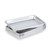 Vollrath 945228 9.50" W x 1" H x 6.50" D 16 Gauge 3000 Series Aluminum with Natural Finish Wear-Ever Sheet Pan
