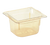 Vollrath 9066410 6" Deep High-Temp Amber Resin Super Pan 1/6 GN Food Pan