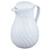 Vollrath 52164 64 Oz. White Plastic SwirlServe Hot-N-Cold Beverage Server