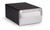 Vollrath 6513-06 11-3/4"D x 8"W x 5"H Black Chrome Plated Plastic Face Counter Type Napkin Dispenser