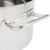 Vollrath 47731 9 Quarts Aluminum & Stainless Steel Clad Bottom Intrigue Sauce Pot