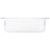 Vollrath 8024410 4" Deep Low-Temp Polycarbonate Clear Plastic Super Pan 1/2 GN Food Pan
