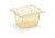 Vollrath 9064410 4" Deep High-Temp Amber Resin Super Pan 1/6 GN Food Pan