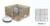 Vollrath PM4407-3 44 Plate Co-Polymer Plastic Open Profile Plate Crate Dishwasher Rack
