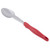 Vollrath 6414040 13.81" L Heavy Gauge 2.25 Stainless Steel Red Nylon Ergonomic Handle Ergo Grip Heavy Duty Spoon