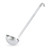 Vollrath 4981210 12 Oz. 18/8 Stainless Steel 11 Ga. 12-1/8" Grooved Hooked Handle with Satin Finish One-Piece Heavy Duty Ladle
