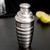 Vollrath 47610 2.5" W x 7" H 12 Oz. 3-Piece Beehive Style Stainless Steel Cocktail Shaker
