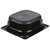 Vollrath 9062420 2.50" Deep High-Temp Black Resin Super Pan 1/6 GN Food Pan
