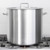 Vollrath 47779 18.1" Dia. Round Stainless Steel Intrigue Cover
