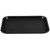Vollrath 86108 10" x 14" Black Rectangular Polypropylene Fast Food Tray