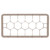 Vollrath HRF 10" W x 19 3/4" D x 2" H Half Size 17 Compartments Co-Polymer Plastic Beige Traex Dishwasher Rack Extender