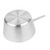 Vollrath 7345 5.5 Quart 3000 Series Aluminum Riveted Handle with Natural Finish Arkadia Sauce Pan