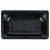 Vollrath 9042420 2.50" Deep High-Temp Black Resin Super Pan 1/4 GN Food Pan