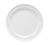 GET DP-509-W 9" Dia. White Melamine Supermel Dinner Plate