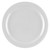 GET DP-509-W 9" Dia. White Melamine Supermel Dinner Plate