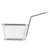 GET 4-81860 4" x 3-1/4" x 2-1/4" Rectangular Stainless Steel Single Serving Fry Basket