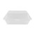 GET EC-10-1-CL 9" W x 9" D x 3 1/2" H 1 Compartment Clear Polypropylene GET Food Container (1 Dozen)