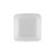 GET EC-10-1-CL 9" W x 9" D x 3 1/2" H 1 Compartment Clear Polypropylene GET Food Container (1 Dozen)