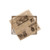 GET 4-TE1050 12" W x 12" D Brown Paper Food-Safe Cuban Newsprint Liner