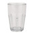 GET 9914-1-CL 14 Oz. Clear SAN Plastic Bahama Double Rock Tumbler