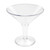 GET SW-1419-1-SAN-CL 48 Oz. SAN Super Martini