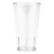 GET S-15-1-CL 14 Oz. Clear SAN Shaker / Tumbler