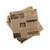 GET 4-TH1700 12" W x 12" D Brown Paper Food-Safe Hawaii Newsprint Liner