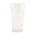GET 6620-1-CL 20 Oz. Clear SAN Plastic Textured Tumbler