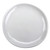 GET CS-7-AM-W 7" Dia. White Round Melamine Arctic Mill Plate (1 Dozen)