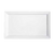 GET ML-116-W Rectangular Melamine White Bake & Brew Display Tray