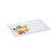 GET ML-116-W Rectangular Melamine White Bake & Brew Display Tray