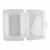 GET EC-11-1-CL 9" L x 6 1/2" W x 2 1/2" H 1 Compartment Half Size Clear Polypropylene GET Food Container (1 Dozen)