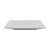 GET ML-104-W 10" L x 10" W White Melamine Square Siciliano Plate