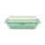 GET EC-11-1-JA 9" L x 6 1/2" W x 2 1/2" H Jade Polypropylene 1-Compartment Half Size G.E.T Food Container