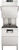Hobart AMTL-2 Stainless Steel Upper and Lower Wash Cgambers Electric Two Level Door Type Dishwasher - 208/240 Volts
