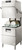 Hobart AMTL-2 Stainless Steel Upper and Lower Wash Cgambers Electric Two Level Door Type Dishwasher - 208/240 Volts